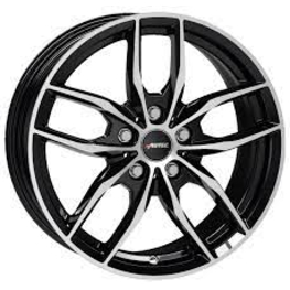 Autec Bavaris 8x18 5x112 ET57 DIA66,6 (black polished)