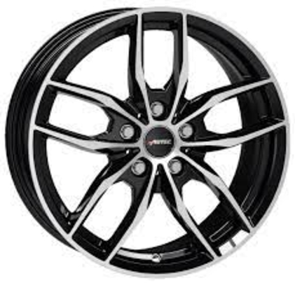 Autec Bavaris 8x18 5x112 ET57 DIA66,6 (black polished)
