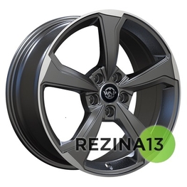 WSP Italy Audi (WD005) Formentera 7x18 5x112 ET43 DIA57,1 (matt gun metal polished)
