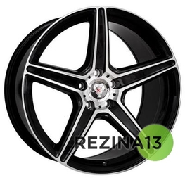 Axxion AX7 Super Concave 9x19 5x120 ET25 DIA72,6 (black front polished)