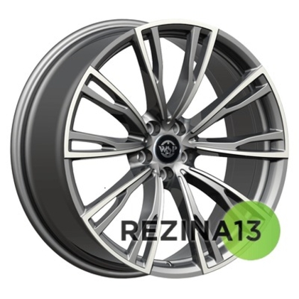 WSP Italy Kia (WD006) Lugano 7x17 5x114,3 ET48 DIA67,1 (gloss black polished)