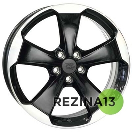 WSP Italy Volkswagen (W465) Laceno 7,5x19 5x112 ET51 DIA57,1 (gloss black polished)