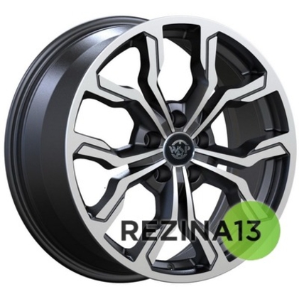 WSP Italy Mini (WD002) New York 7,5x18 5x112 ET51 DIA66,6 (gloss black polished)
