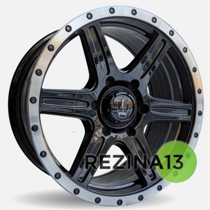 Voin Yukon 6 8,5x18 6x139,7 ET33 DIA78,1 (gloss black polished)