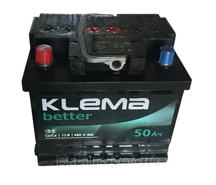 Klema Better 6СТ-50 Аз(AзЕ) 480A R+ (0)