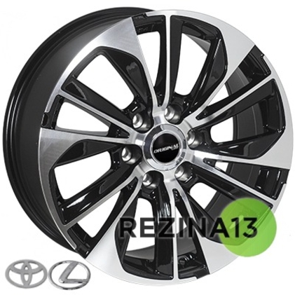 ZN D6102 8,5x20 6x139,7 ET25 DIA106,1 (BMF)