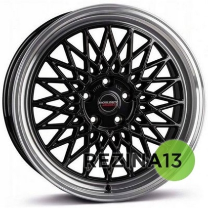 Borbet B 8x17 5x114,3 ET35 DIA72,6 (black rim polished)