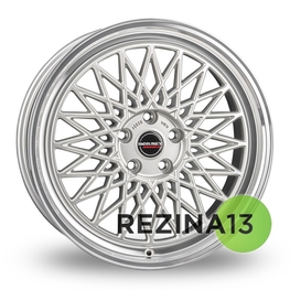 Borbet B 8x18 5x112 ET30 DIA66,6 (silver rim polished)