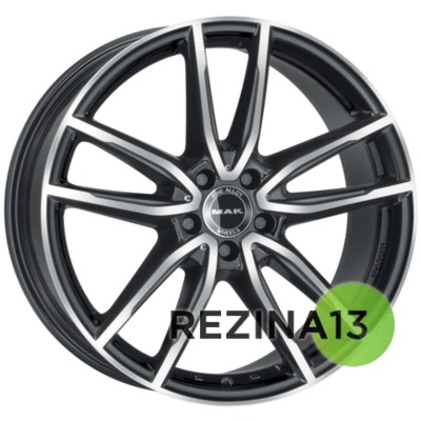 Mak Evo-D 9,5x20 5x112 ET50 DIA66,6 (black mirror)
