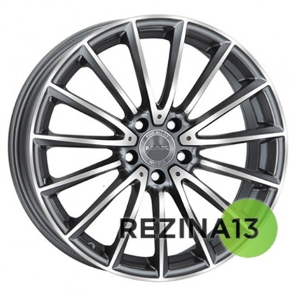 Mak Komet 9x19 5x112 ET20 DIA66,6 (gun metal mirror)