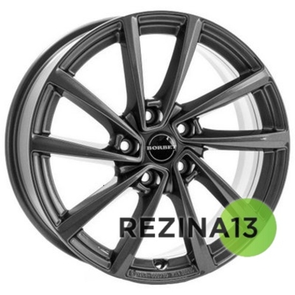 Borbet V 7x17 5x112 ET48,5 DIA66,6 (mistral anthracite glossy)