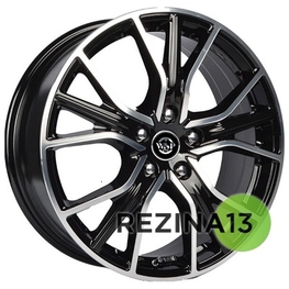 WSP Italy Volkswagen (WD004) Zurich 8x18 5x112 ET44 DIA57,1 (gloss black polished)