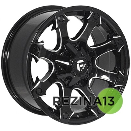 JH 10686 8,5x17 6x135/139,7 ET0 DIA108,1 (black)