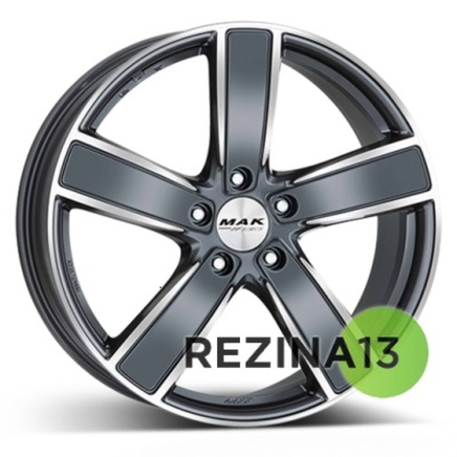 Mak Turismo-FF 9,5x20 5x130 ET65 DIA71,6 (metallic)