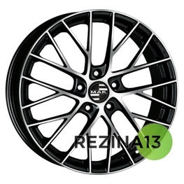Mak Monaco-D 11x20 5x130 ET66 DIA71,6 (black mirror)