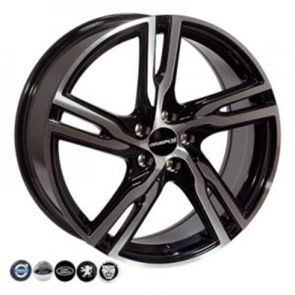 ZF 9393 8x19 5x108 ET45 DIA63,4 (BMF)