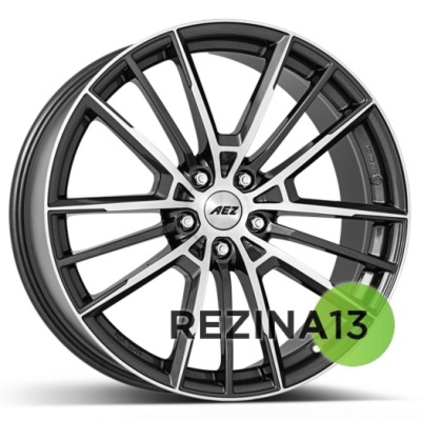 Aez Kaiman 8x18 5x112 ET46 DIA70,1 (gun metal polished)