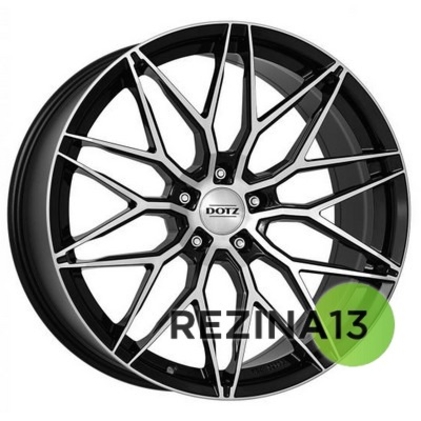 Dotz Suzuka 10x20 5x112 ET40 DIA70,1 (black polished)