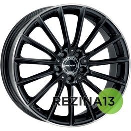 Mak Komet 7,5x17 5x112 ET40 DIA66,6 (gloss black mirror ring)