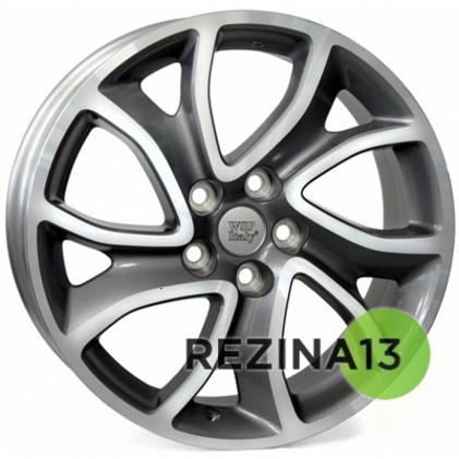 WSP Italy Citroen (W3404) Yonne 7x18 5x114,3 ET38 DIA67,1 (anthracite polished)
