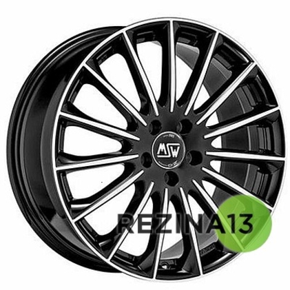 MSW 30 8,5x20 5x112 ET45 DIA73,1 (gloss black polished)