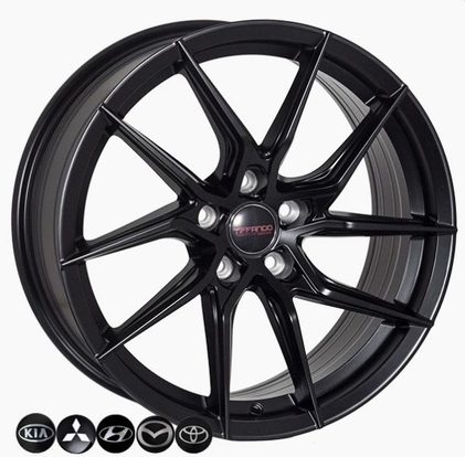 ZH 1057 7,5x17 5x112 ET37 DIA66,6 (satin black)