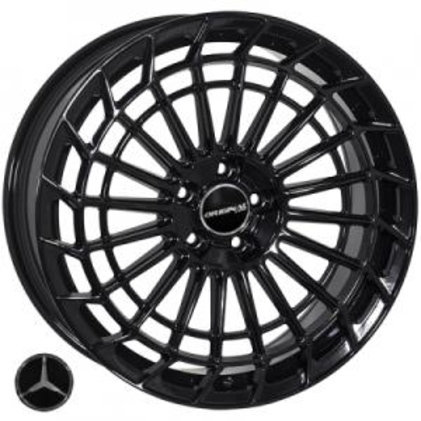 ZH 299 8x19 5x112 ET42 DIA66,6 (gloss black)