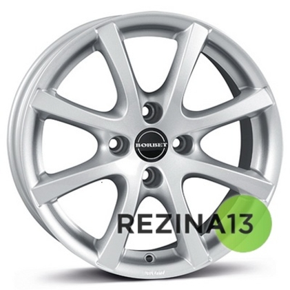 Borbet LV4 6,5x15 4x108 ET35 DIA72,6 (crystal silver)