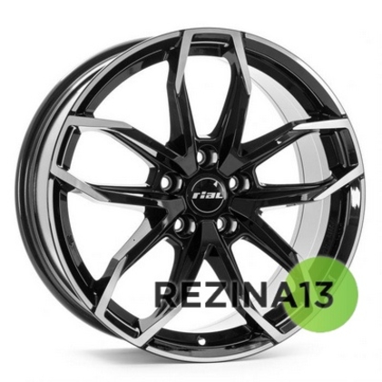 Rial Lucca 8x18 5x108 ET45 DIA70,1 (diamond black)