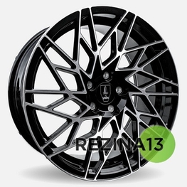 Voin Tsunami 8,5x19 5x108 ET45 DIA63,4 (black polished)