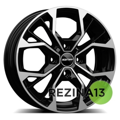 GMP Italia Matisse 7,5x18 4x100 ET38 DIA60,1 (black polished)