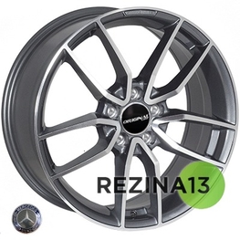 JH A045 8x18 5x112 ET43 DIA66,6 (GMF)