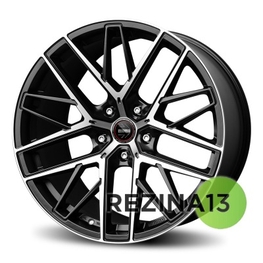 Momo RFX-01 9,5x21 5x112 ET25 DIA66,6 (matt black polished)