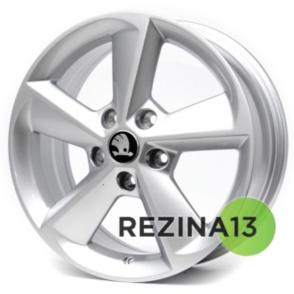 Replica Skoda (R407) 6,5x16 5x112 ET46 DIA57,1 (silver)