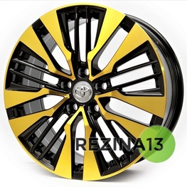 Replica Toyota (R195) 7,5x18 5x114,3 ET35 DIA73,1 (black gold coating)