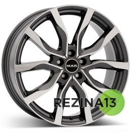 Mak Highlands 8,5x20 5x120 ET43 DIA72,6 (gloss black)