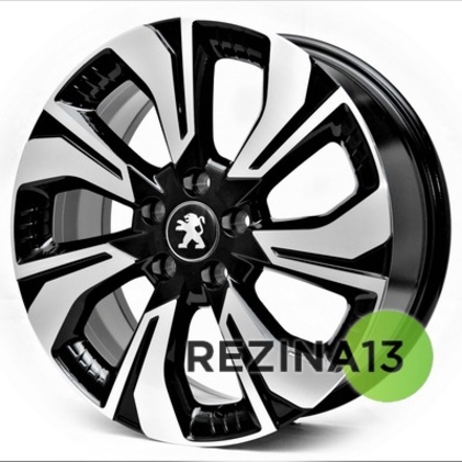 Replica Peugeot (RX703) 7x17 5x108 ET46 DIA67,1 (BMF)