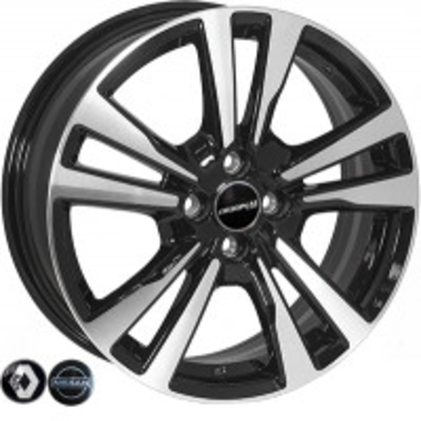 Cast Wheels CW5605 7,5x17 4x100 ET35 DIA56,6 (black)