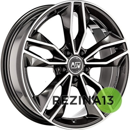 MSW 71 8x19 5x112 ET45 DIA73,1 (gloss dark grey full polished)