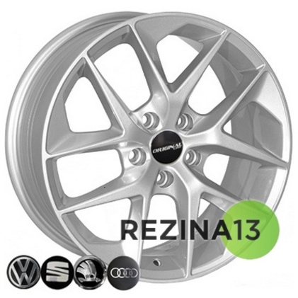 JH 5574 7,5x17 5x112 ET45 DIA57,1 (silver)