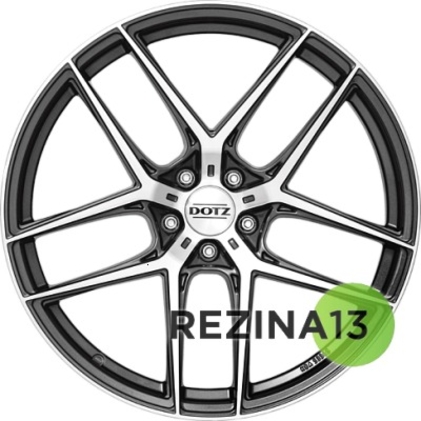 Dotz LagunaSeca 9x21 5x120 ET30 DIA72,6 (gun metal polished)