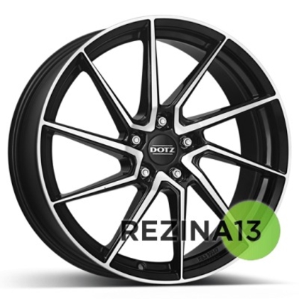 Dotz Spa 8x19 5x112 ET35 DIA70,1 (black polished)
