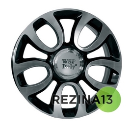 WSP Italy Fiat (W167) Ercolano 7x17 5x98 ET41 DIA58,1 (gloss black polished)