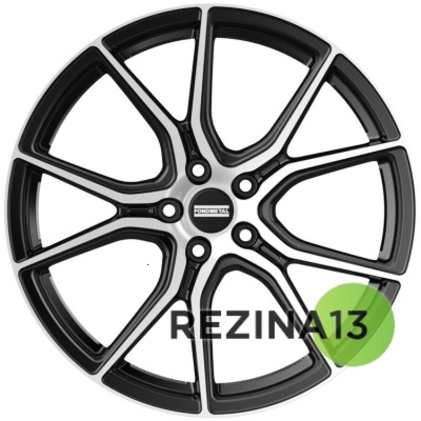 Fondmetal STC-45 9x20 5x120 ET23 DIA67,1 (gloss black machined)