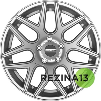 Fondmetal Moros 9,5x20 5x130 ET35 DIA84,1 (matt black machined lip)