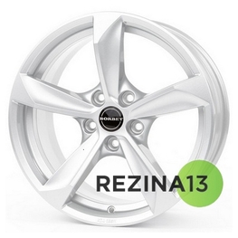 Borbet S 8x18 5x112 ET45 DIA72,6 (brilliant silver)