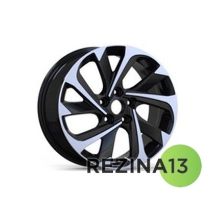 Replica Toyota (TY226) 7x16 5x114,3 ET40 DIA73,1 (black machined face)
