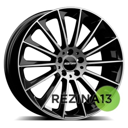 GMP Italia Stellar 11,5x21 5x112 ET38 DIA66,6 (black lip polished)