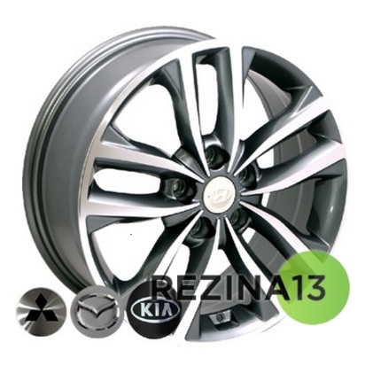 ZW BK846 7x17 5x114,3 ET45 DIA67,1 (GP)