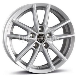 Borbet W 7x17 5x114,3 ET45 DIA72,6 (crystal silver)